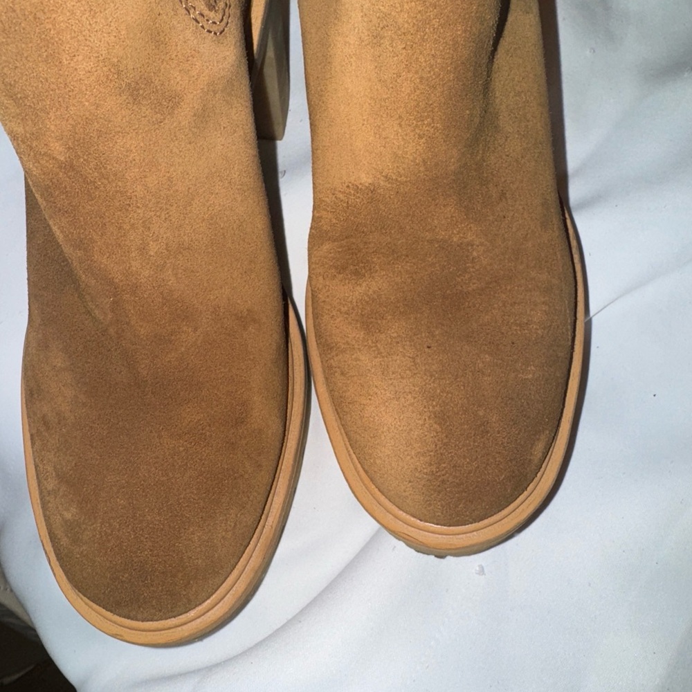 Dolce Vita Brown Suede Ankle Booties